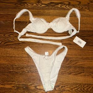 Dippin' Daisy's White Bikini Set
